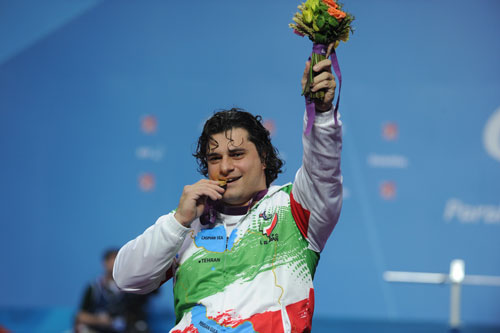 کسب مدال علی حسینی