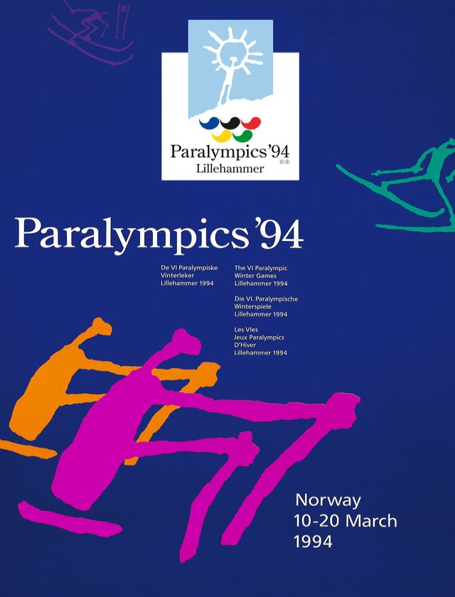 Lillehammer 1994 – Official Paralympic Poster