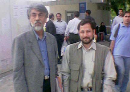 عکسی با دکتر قیصر امین پور